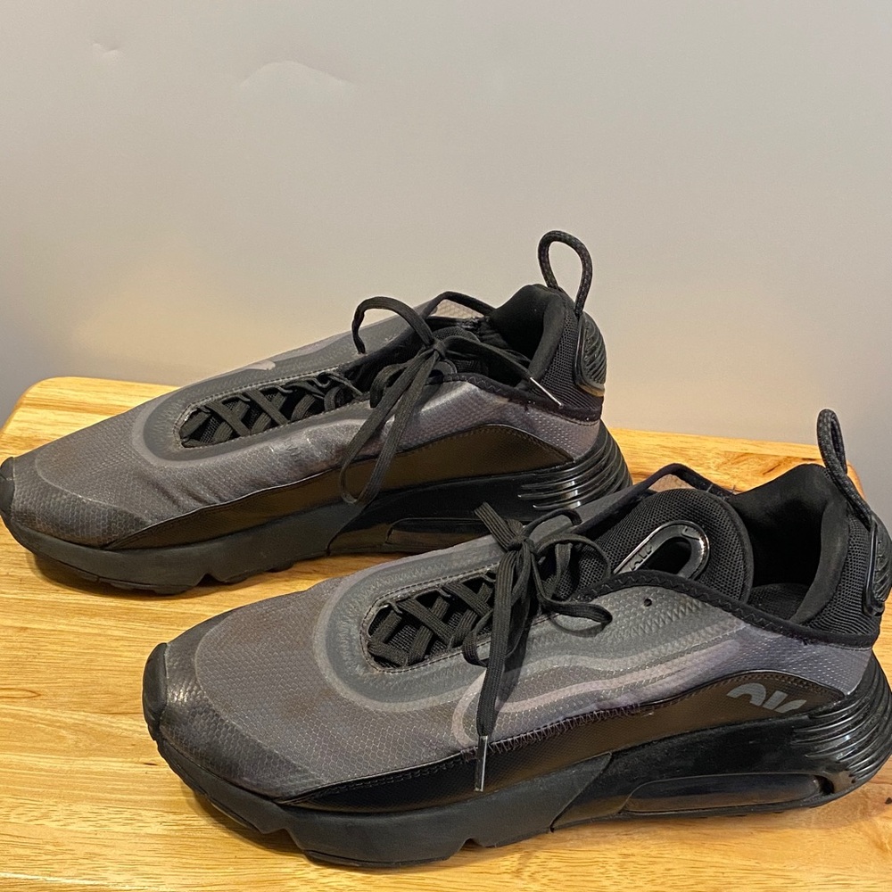 Nike Black and Gray Athletic Shoes